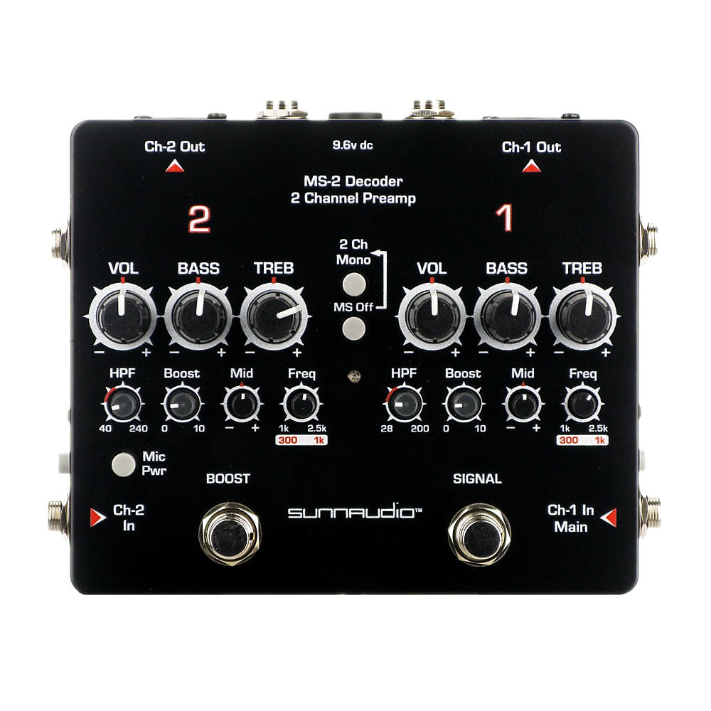 sunnaudio MS-2 Stereo Preamp | Reverb Australia