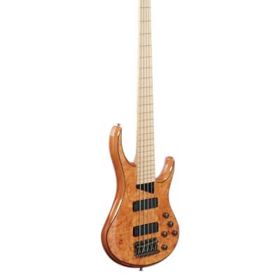 MTD Kingston Z5MP 5-String Bass Guitar Natural Gloss image 8