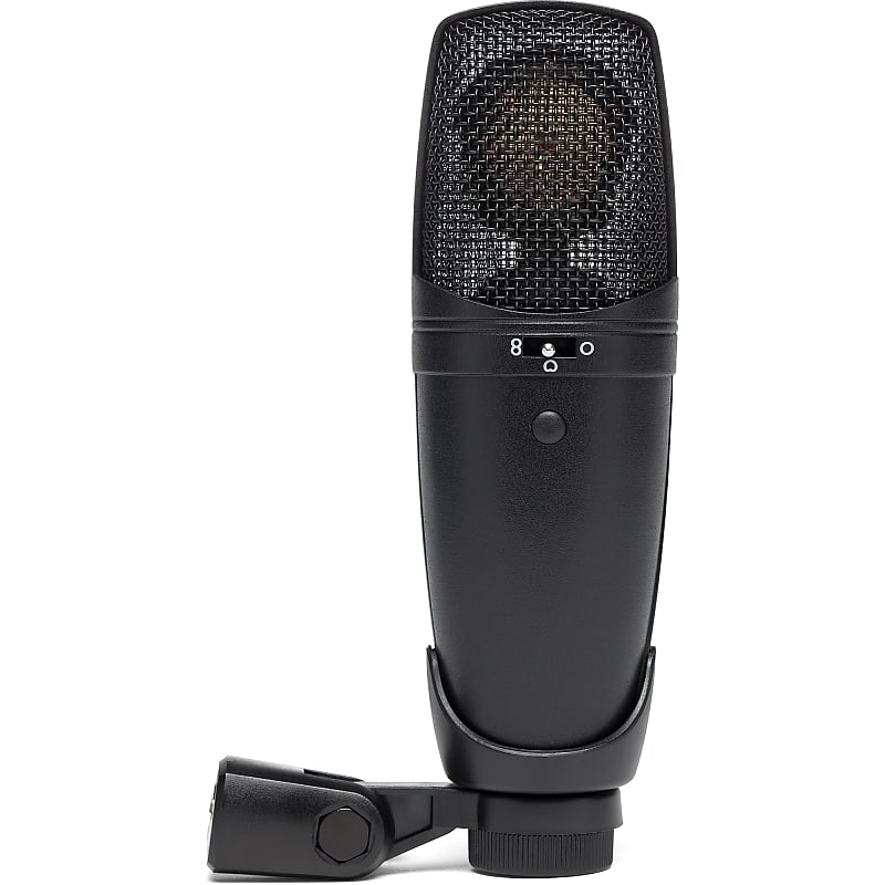 Samson - USB Electret Condenser Microphone - Black