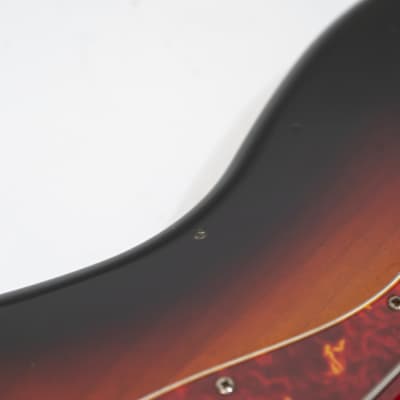 1999-2002 Fender JB-62 Jazz Bass Reissue - CIJ - Sunburst image 12