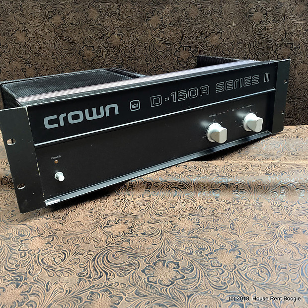 Crown D-150A Series II パワーアンプ　Amcron Crown D-150A Series II Review & Lab Measurements by Ken Rockwell