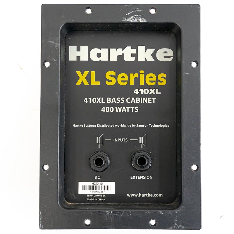 Used Hartke 410XL Bass Speaker Cabinets 4 x 10 Bass Speaker
