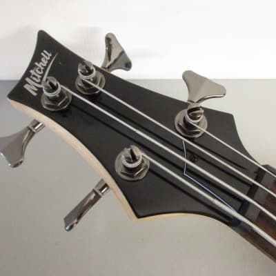 Mitchell MB200 Bass Guitar Gun Metal Grey image 3