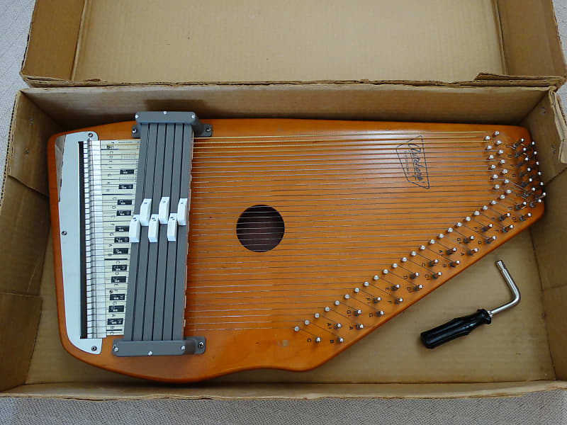Oscar Schmidt Diatonic BH Autoharp, Key of C, 1970's, Great Reverb