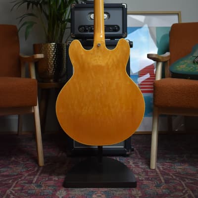 1982 Epiphone Casino Natural, Biege Label, Made in Japan Matsumoku Factory, MIJ image 15