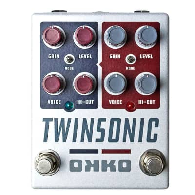 OKKO TwinSonic  / Dual Stacking Overdrive + Preamp / NEW / Made in Germany for sale