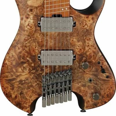 Ibanez QX527PB - 7-String Electric Guitar - Headless - Antique Brown Stained