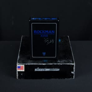 Tom Scholz Rockman X100 Headphone Amplifier with  box, ac power, and headphones image 1