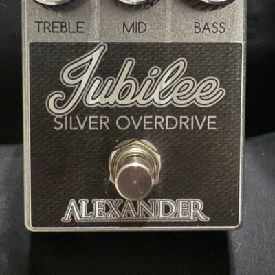 Alexander Jubilee Silver Overdrive Pedal | Reverb