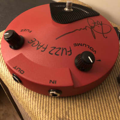Eric Johnson Fuzz Face EJF1-Red Signed 1/50 mint w box Dunlop image 10