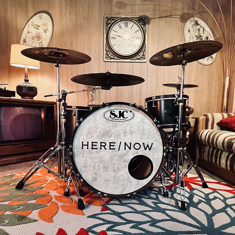 SJC Custom Five Piece Drum Kit Reverb
