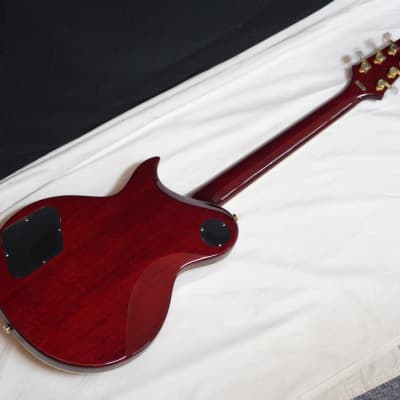 ARIA Anniversary electric GUITAR Red with Case - Used - Made in Korea image 7
