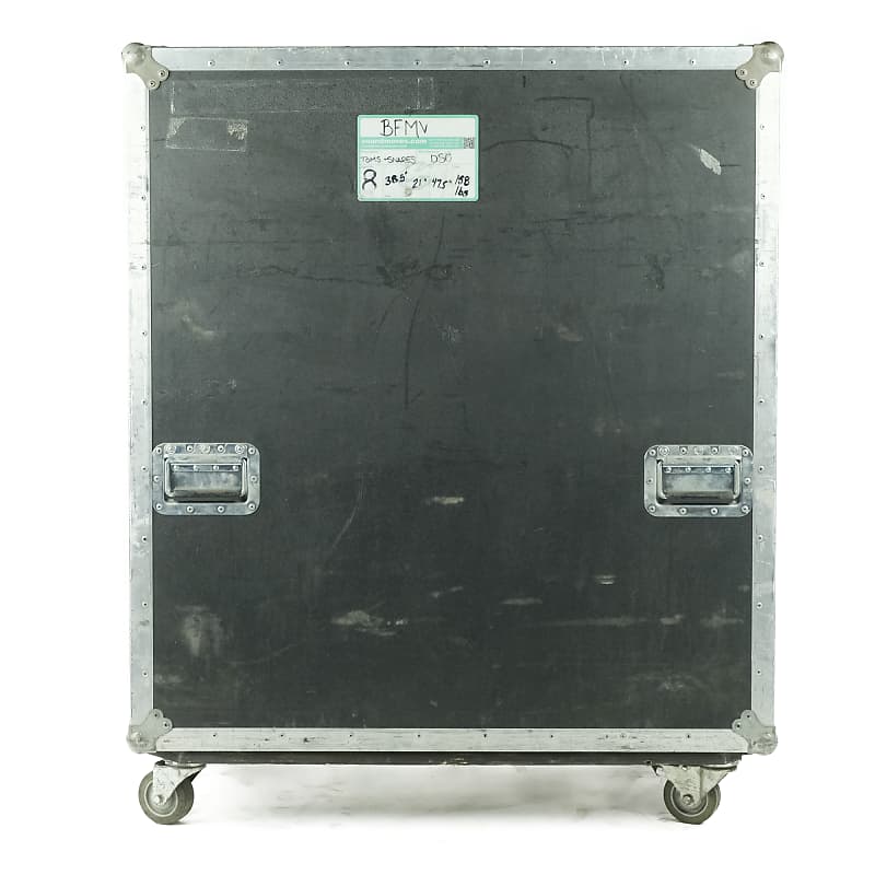 6Slot Small Drum Road Case Owned by Bullet For My Valentine Reverb