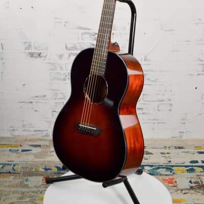New Yamaha CSF1M Compact Folk Acoustic Electric Guitar Tobacco Brown Sunburst w/Hard Bag image 4