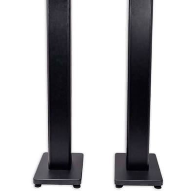 (2) Rockville 36” Studio Monitor Speaker Stands For Focal ALPHA 65 Monitors image 1