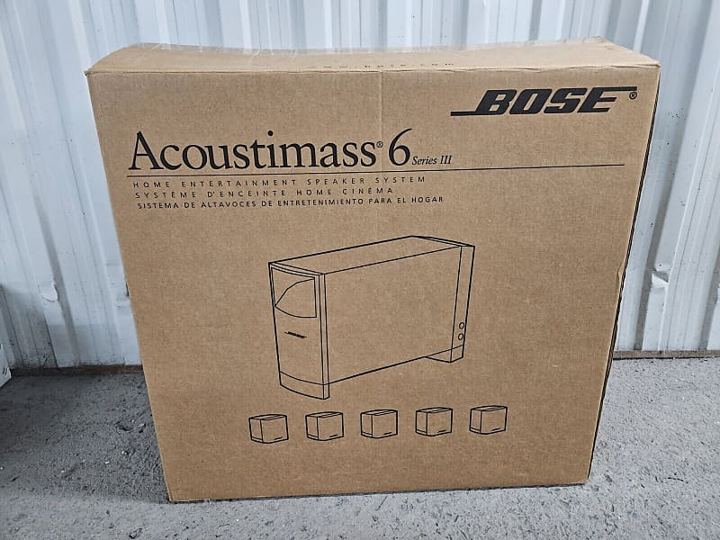 *NEW IN BOX* Bose Acoustimass 6 Series III 5.1 Home Theater Speaker System image 1