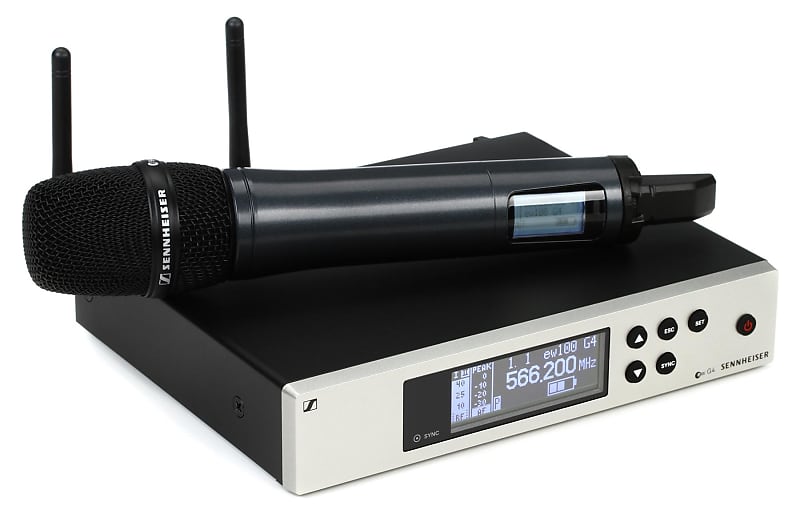 Sennheiser EW 100 G4-945-S Wireless Handheld Microphone System - A Band image 1