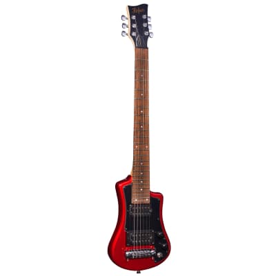 Hofner HCT Shorty Electric Guitar Deluxe - Red image 1