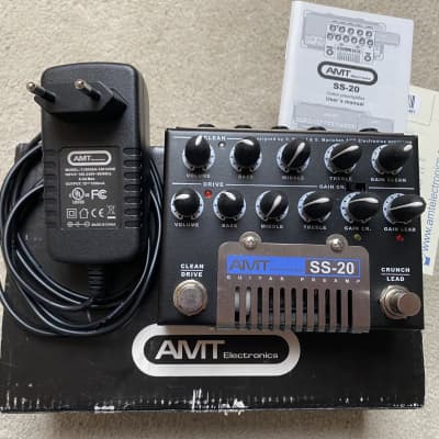 AMT Electronics SS-20 Guitar Preamp 2010s - Black image 7