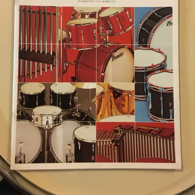 Premier Drums Catalog 1976 image 1