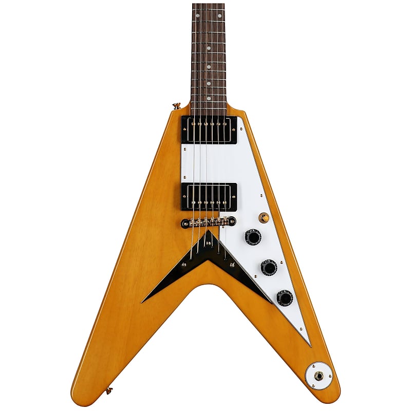 値下げ！ EPIPHONE リミテッド 1958 Korina Flying V Epiphone Limited Edition '58 Korina Flying V Reissue | Reverb