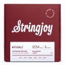 Stringjoy Light (12-54) Natural Bronze Phosphor Acoustic Guitar Strings