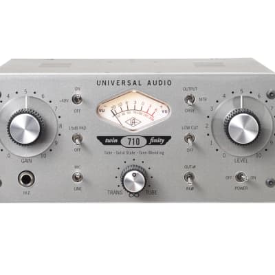 Universal Audio 710 Twin-Finity Single Channel Tube/FET Preamp and DI image 4