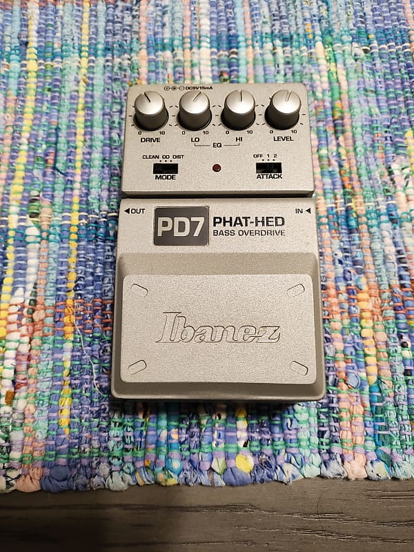 Ibanez PD7 Phat-Hed Bass Overdrive | Reverb