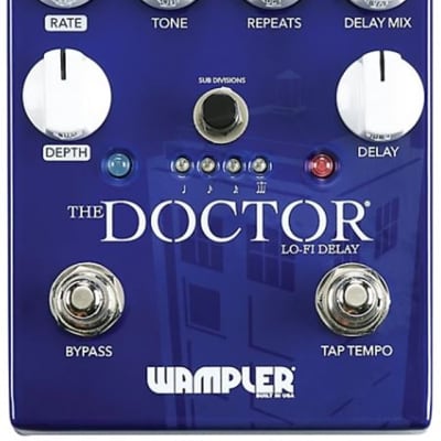 Wampler The Doctor Lo-Fi Delay Effects Pedal image 1