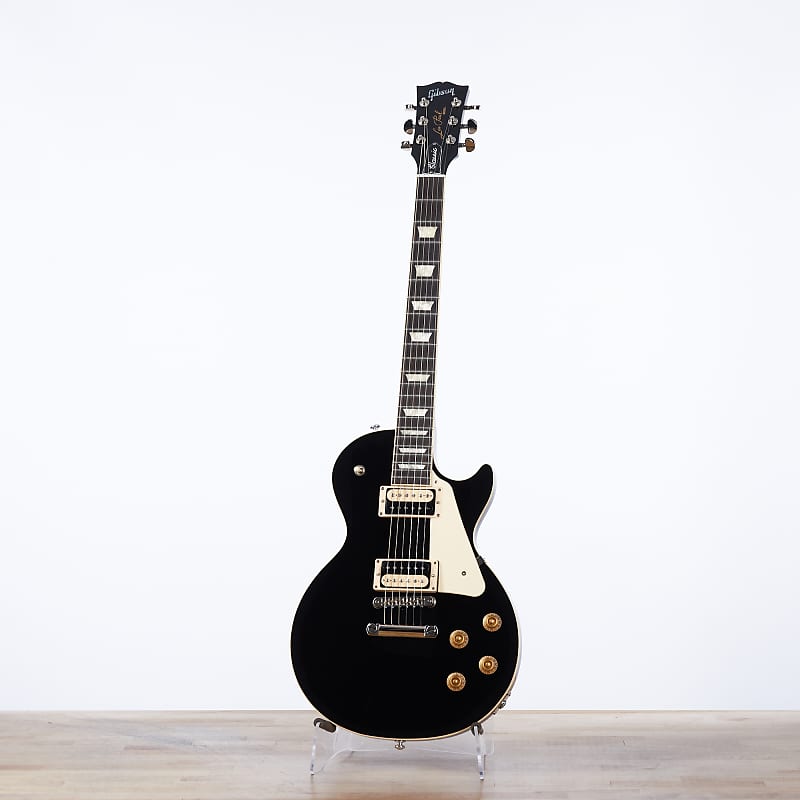 Gibson Les Paul Classic Light, Ebony | Demo | Reverb