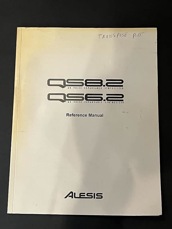 Alesis QS8.2/QS6.2 64 Voice Expandable Synthesizer Reference | Reverb