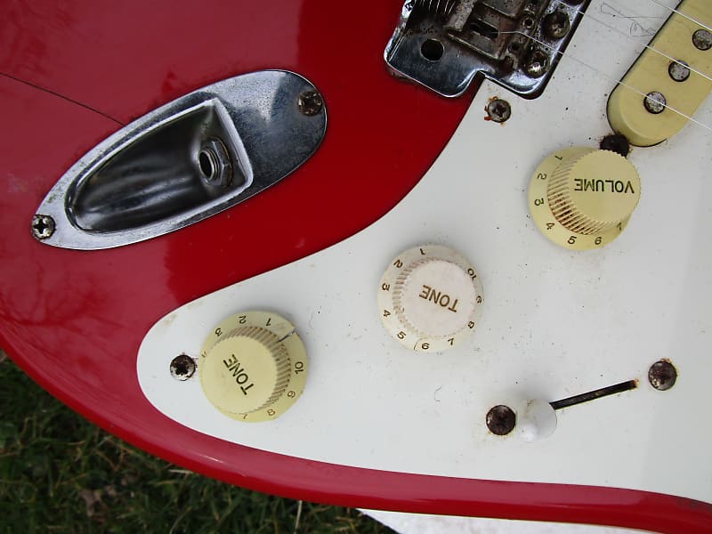 Fender Squier Stratocaster Guitar, 1984-1987, Japan, Serial