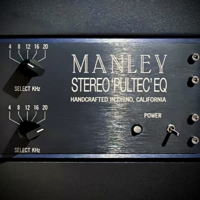 Manley Massive Passive Stereo Tube EQ | Reverb Manley Massive Passive Stereo Tube EQ | Reverb