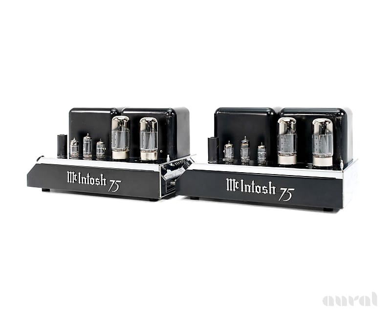 McIntosh MC75 Original // Vintage / Tube Amplifier Monoblocks / High-End Restoration