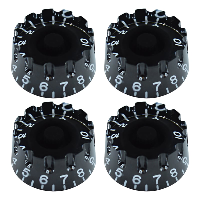 Notched Speed Knobs for Epiphone Les Paul PRS Electric Reverb