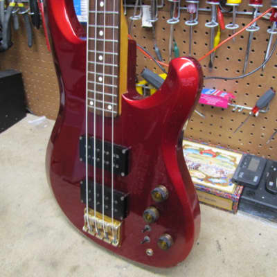Ibanez RB824 1984 - Candy Apple Red image 3
