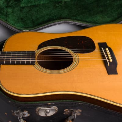 C. F. Martin  D-28 Flat Top Acoustic Guitar (1942), ser. #80097, original black hard shell case. image 15