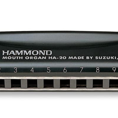 Suzuki Hammond Promaster Harmonica HA-20 Key of E | Reverb