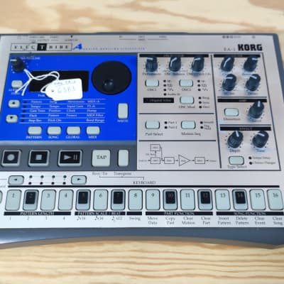 Korg Electribe-A EA-1 Analog Modeling Synthesizer 1999 - Silver (Warranty)