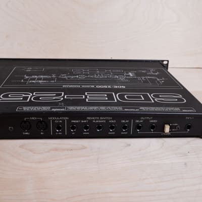 Roland SDE-2500 MIDI Digital Delay 100V Made in Japan image 9