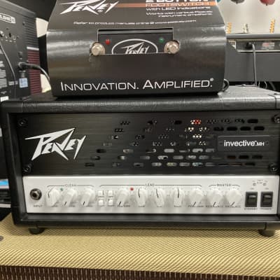 Peavey Invective MH 2022 Black with Footswitch Reverb