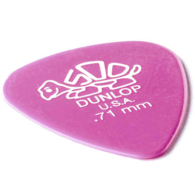 Dunlop 41R.71 Pink Delrin Standard .71mm Guitar Picks, 72 Pack image 2