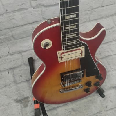 Hondo  70's Les Paul Custom W/Upgraded pickups Electric Guitar image 4