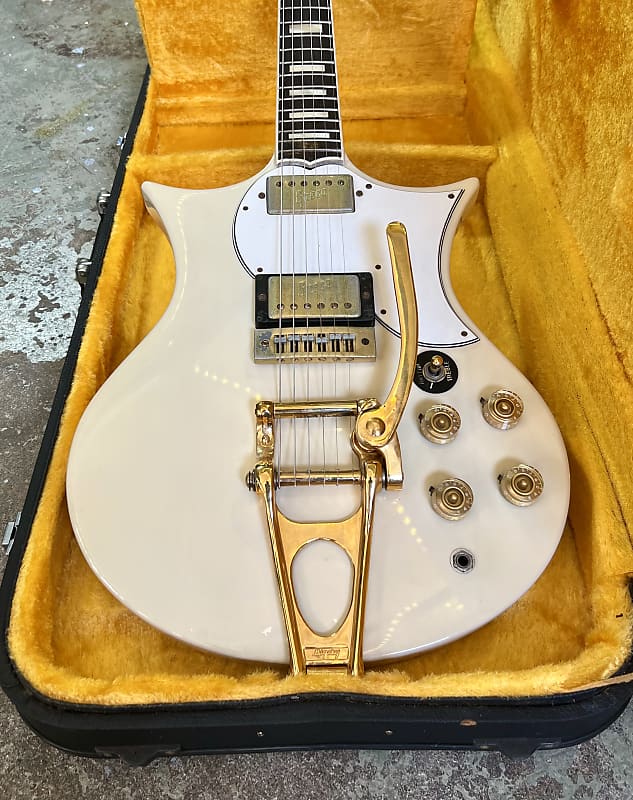 Greco Ron Wood RW-700 custom 1974 - Polaris white original