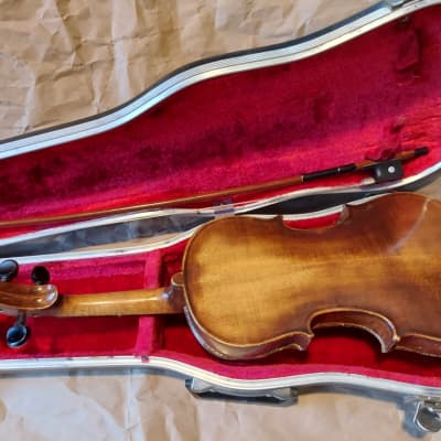 Germany Stradivarius Model 7 size 3/4 violin, with case/bow image 3