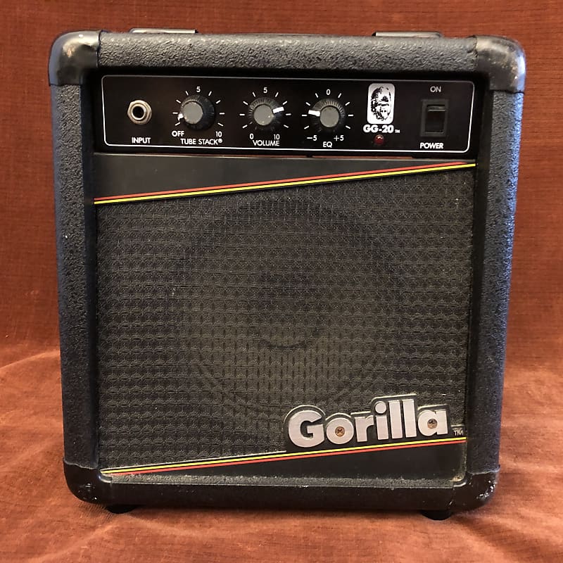 Gorilla GG-20 20W 1x6.5" Vintage Guitar Practice Combo Amp 1988 image 1
