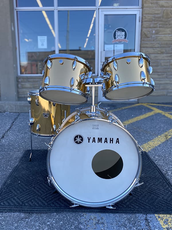 Yamaha YD700 4 pc Drum Set in Gold Foil - used