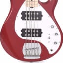 Sterling RAY5HH StingRay5 HH 5-String Bass Guitar, Candy Apple Red