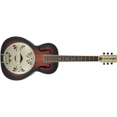 Gretsch G9240 Alligator Round-Neck Resonator Guitar, 2-Color Sunburst (B-STOCK) image 1