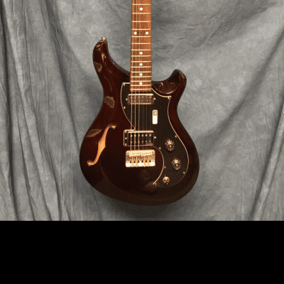 PRS S2 Vela Semi Hollow  2019 Walnut with Gig Bag New Authorized Dealer in Dover, NH image 2